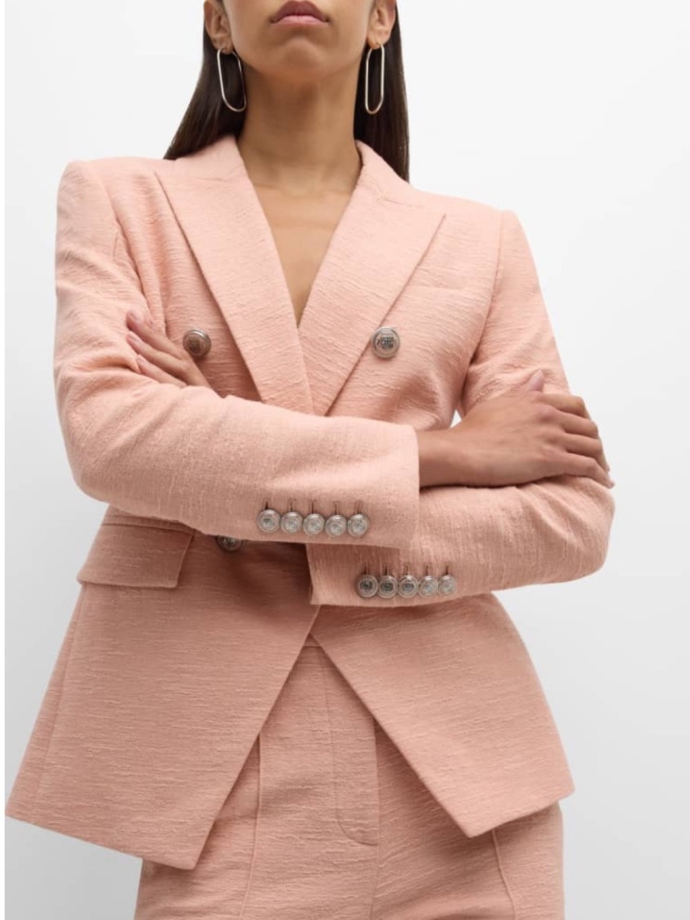 Veronica Beard Miller Textured Dickey Blazer - Picture 2 of 10